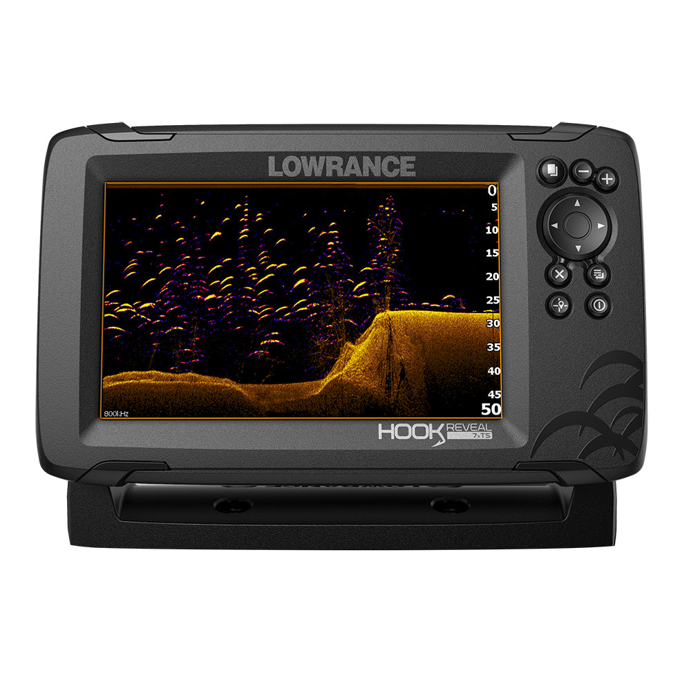 Lowrance HOOK Reveal 7x Fishfinder w/TripleShot Transom Mount Transducer [000-15515-001]