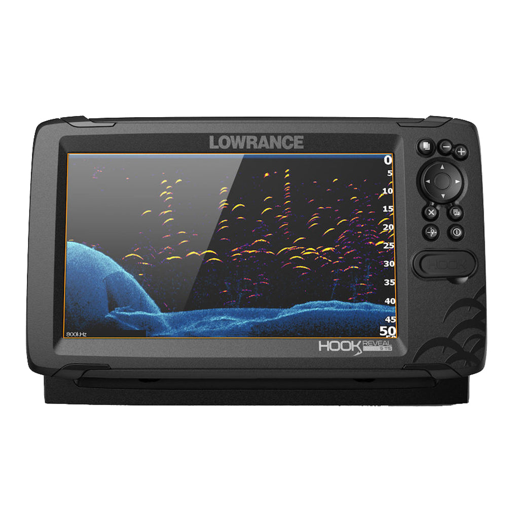 Lowrance HOOK Reveal 9 Combo w/50/200kHz HDI Transom Mount  C-MAP Discover Chart [000-15852-001]