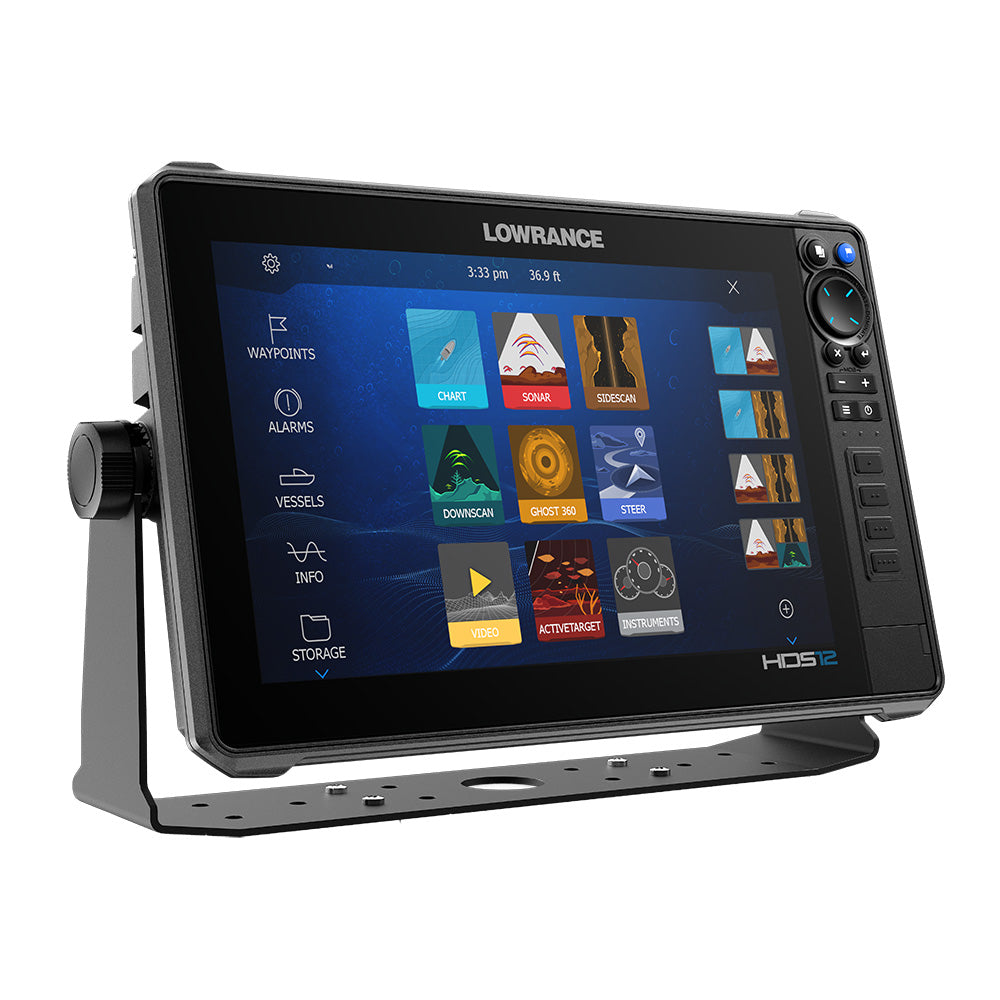 Lowrance HDS PRO 12 - w/ Preloaded C-MAP DISCOVER OnBoard  Active Imaging HD Transducer [000-15987-001]