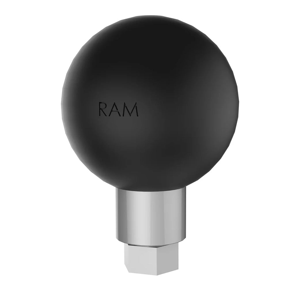 RAM Mount Ball Adapter w/1/4" - 20" Threaded Hole  Hex Post - C Size [RAM-337U]